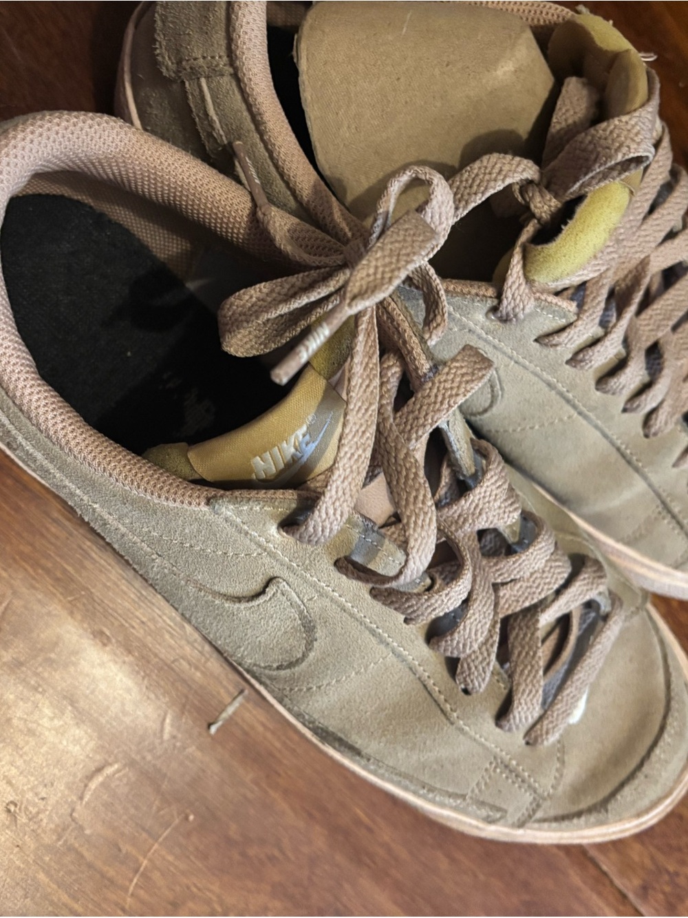 Nike By Bianca Low-Top Sneakers in Dusty Rose